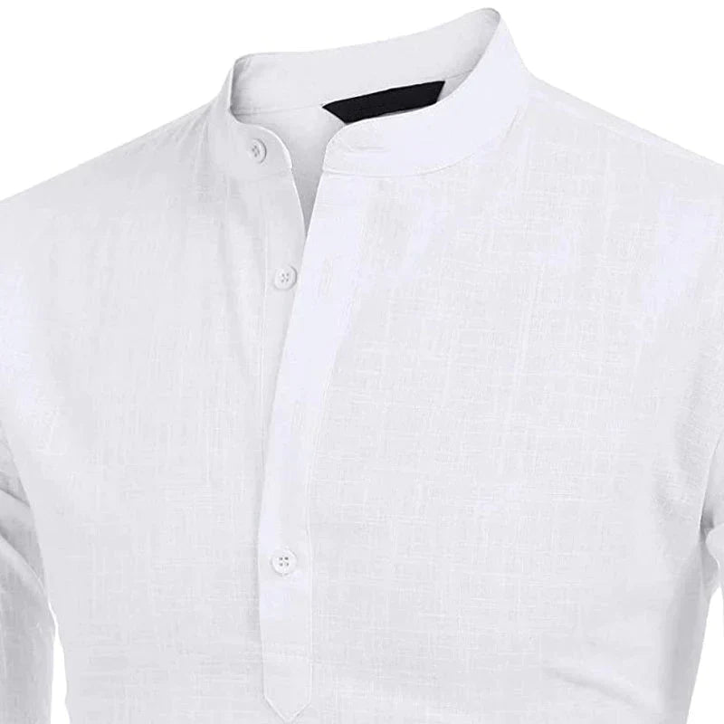 Hugo - Chemise monocolore à manches longues