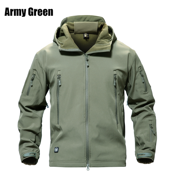 Veste thermique imperméable militare/esterno