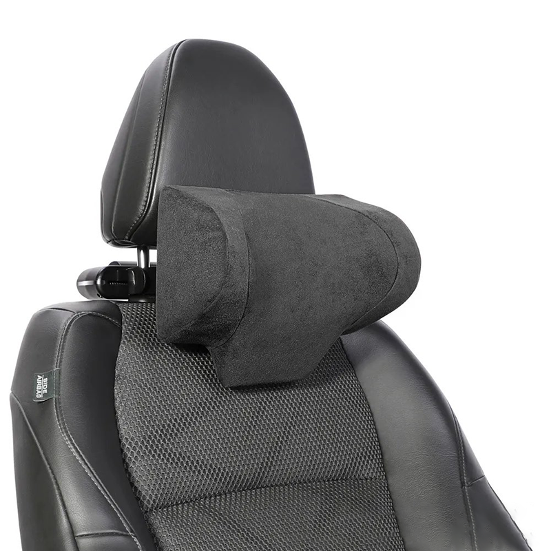 3-in-1 Ergonomic Design Breathable Adjustable Memory Foam Car Headrest with Phone Holder and Storage Hook