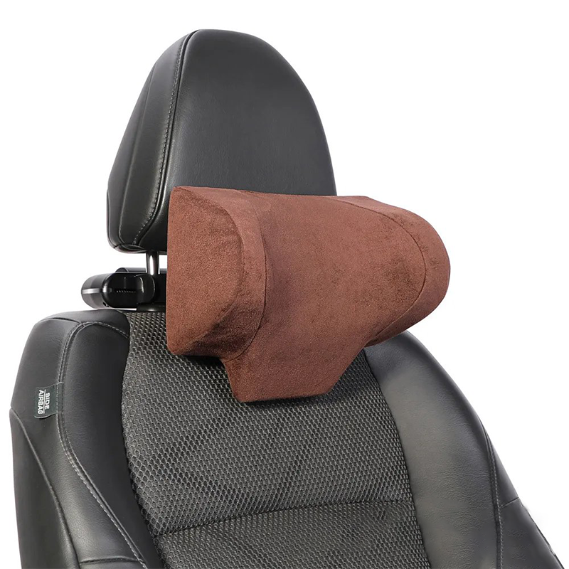 3-in-1 Ergonomic Design Breathable Adjustable Memory Foam Car Headrest with Phone Holder and Storage Hook