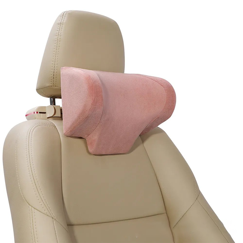 3-in-1 Ergonomic Design Breathable Adjustable Memory Foam Car Headrest with Phone Holder and Storage Hook