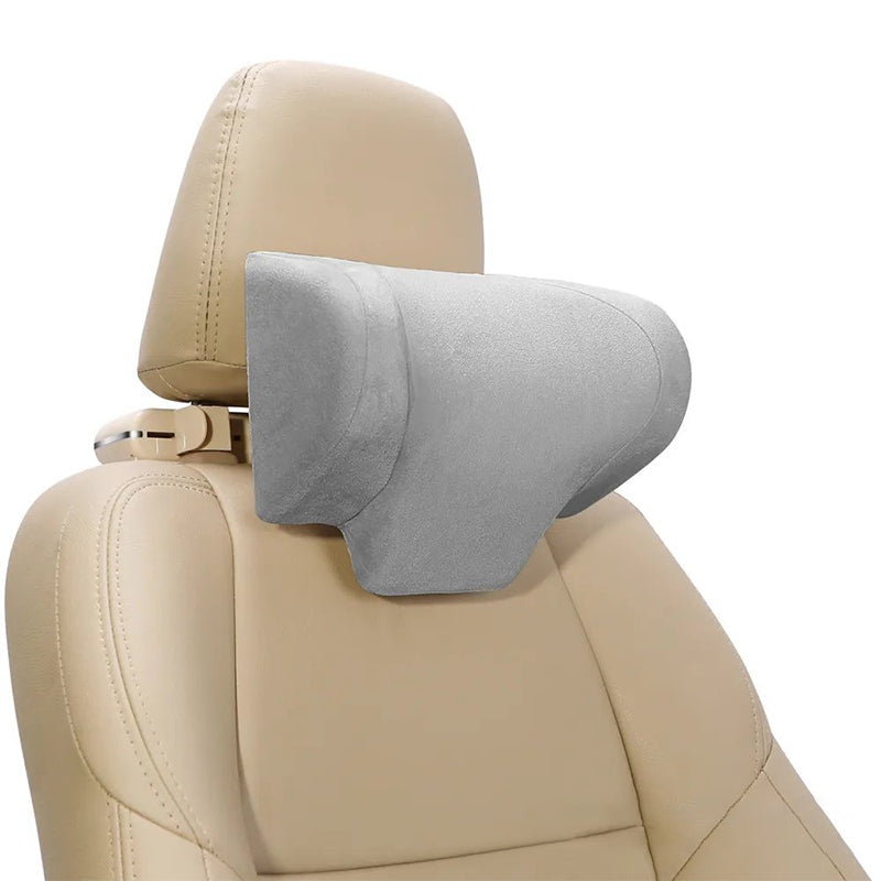 3-in-1 Ergonomic Design Breathable Adjustable Memory Foam Car Headrest with Phone Holder and Storage Hook