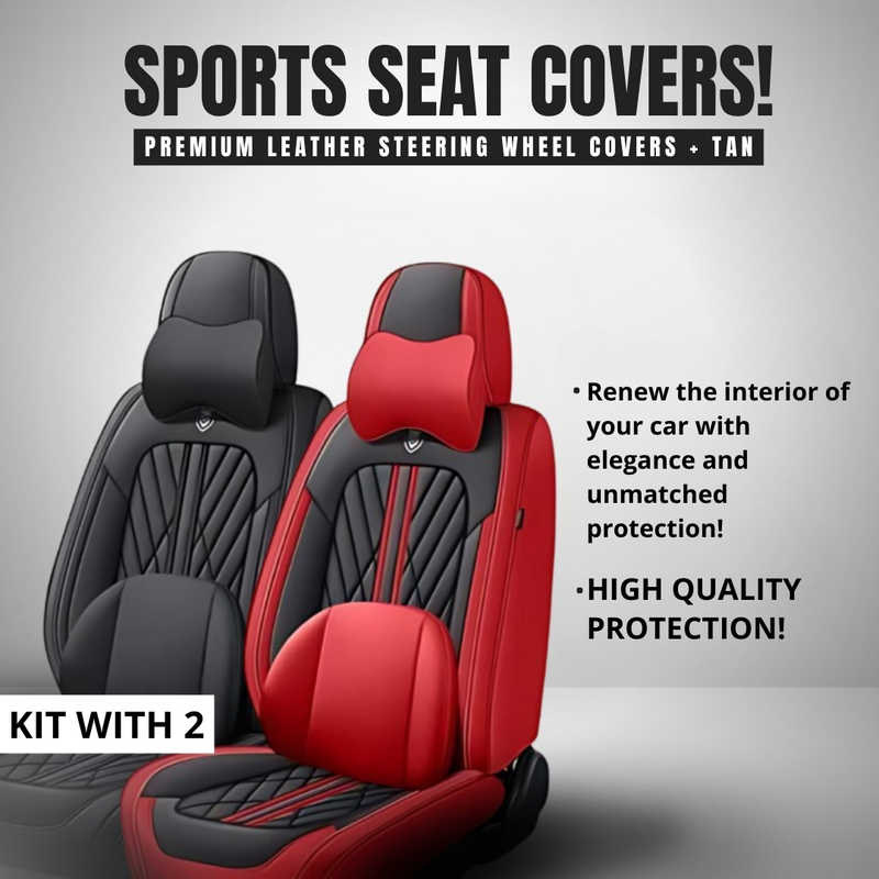 Premium Leather Sports Seat Covers