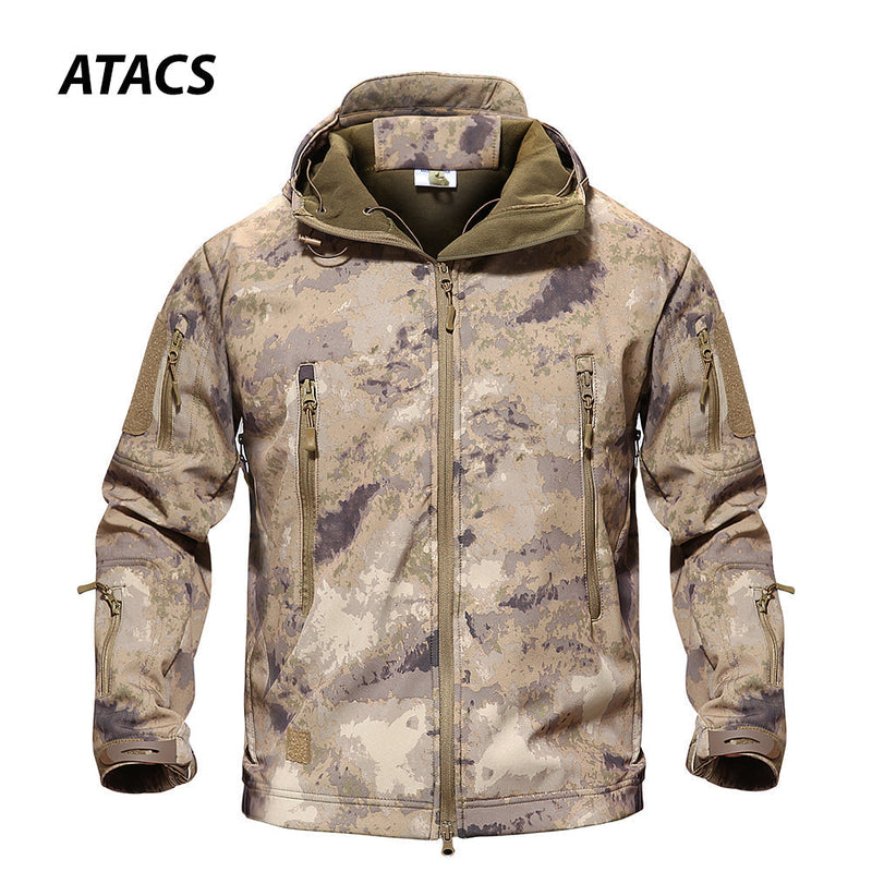 Veste thermique imperméable militare/esterno