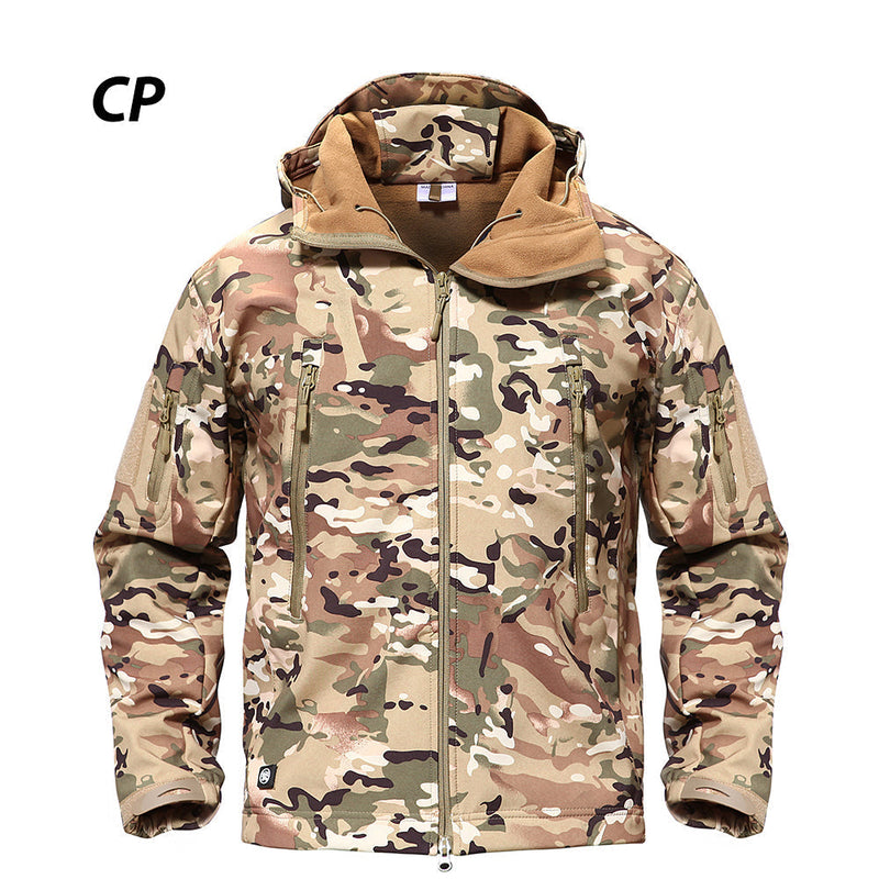 Veste thermique imperméable militare/esterno