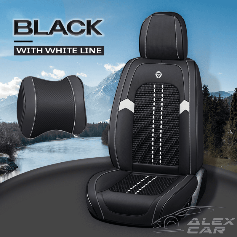 Alexcar Nox 2024 Full Set Universal Breathable Waterproof Vehicle Leather Cover for Cars, SUV