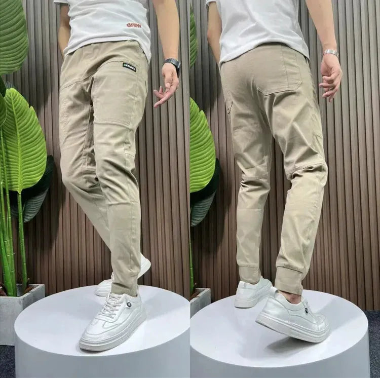 Bruno - Pantalon cargo à poches multipli